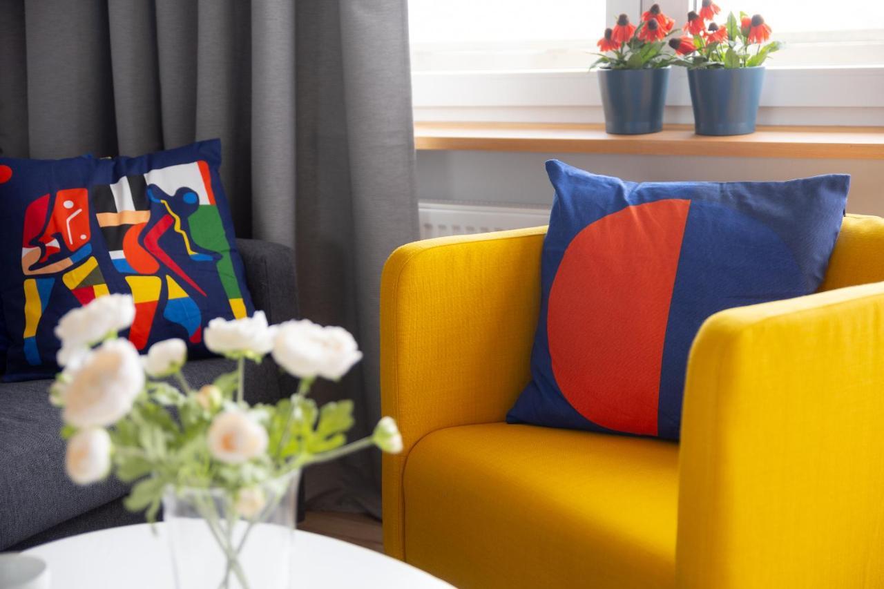 Beautiful 2 Rooms Flat With Balcony Warschau Buitenkant foto
